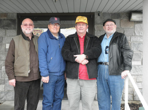 The original K7 HAMsters at their late-1950s reunion