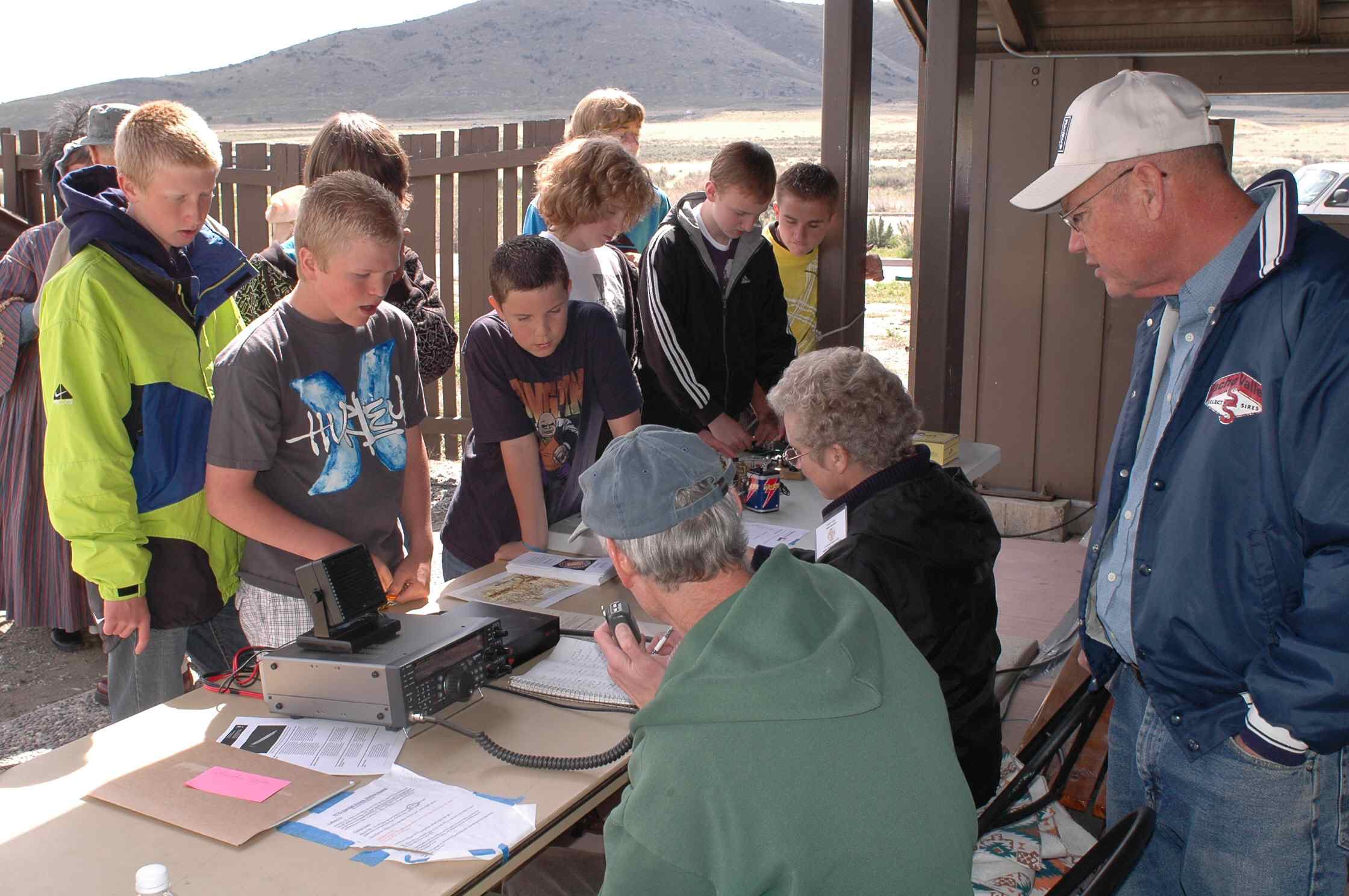 Golden Spike Special Event Station (W7G) - May 2010 — photograph 18