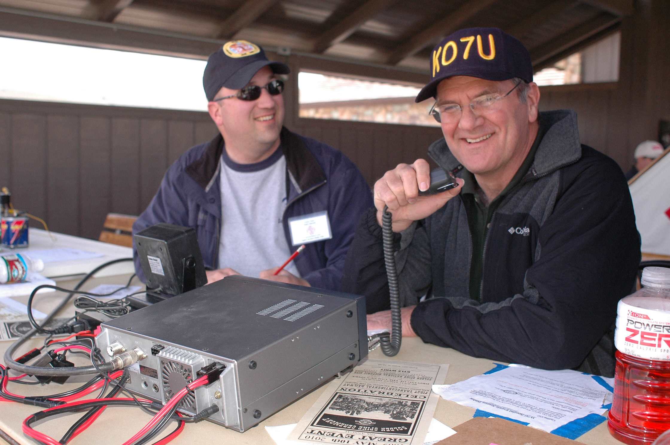 Golden Spike Special Event Station (W7G) - May 2010 — photograph 20