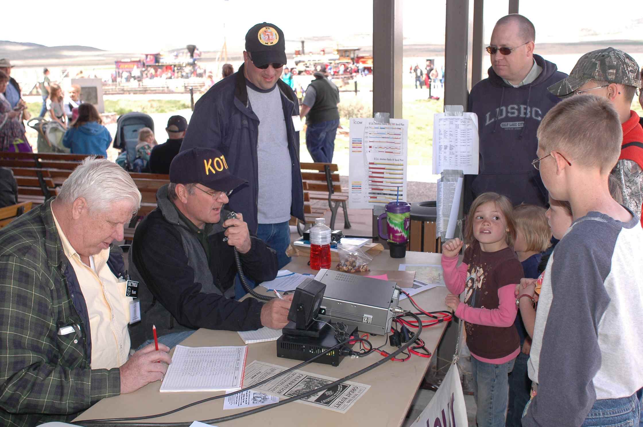 Golden Spike Special Event Station (W7G) - May 2010 — photograph 21