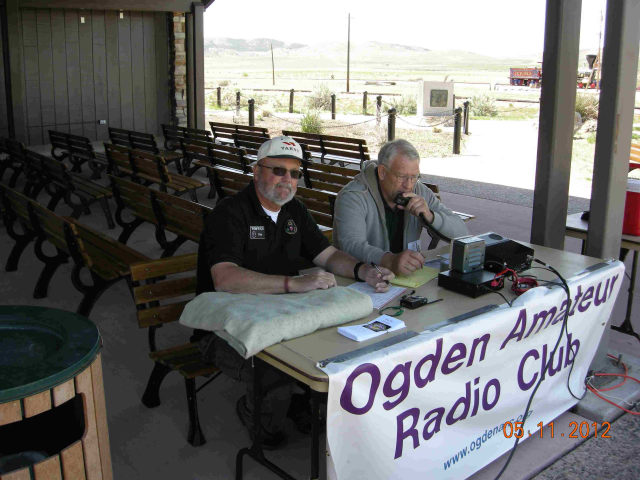 Golden Spike Special Event Station (W7G) - May 2012 — photograph 7