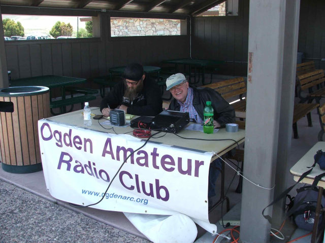Golden Spike Special Event Station (W7G) - May 2012 — photograph 33