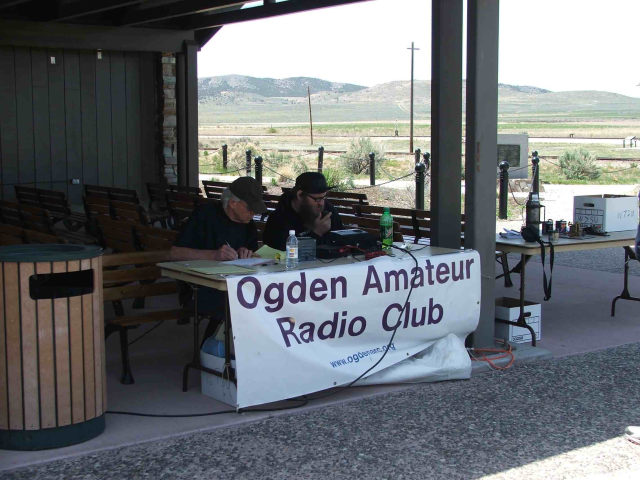 Golden Spike Special Event Station (W7G) - May 2012 — photograph 37