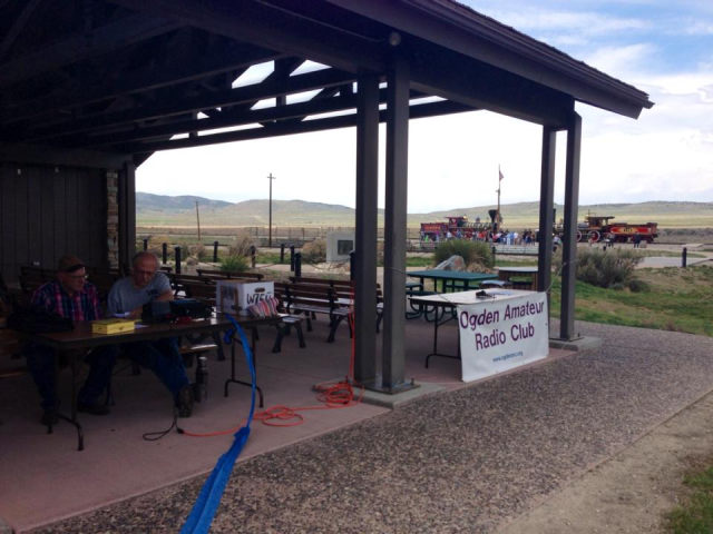 Golden Spike Special Event Station (W7G) - May 2013 — photograph 57