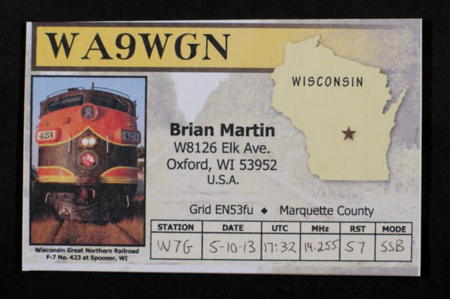 Golden Spike Special Event Station (W7G) - May 2013 — photograph 92