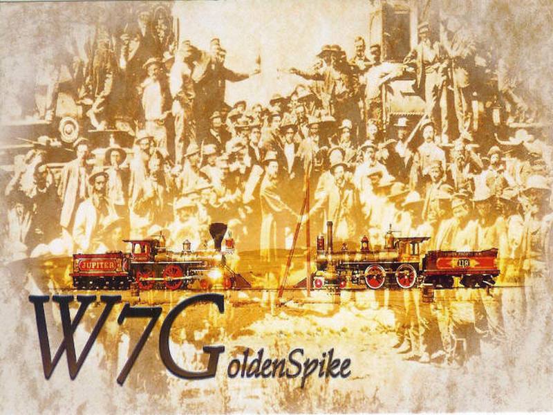 Golden Spike Special Event Station (W7G) - May 2016 — photograph 3