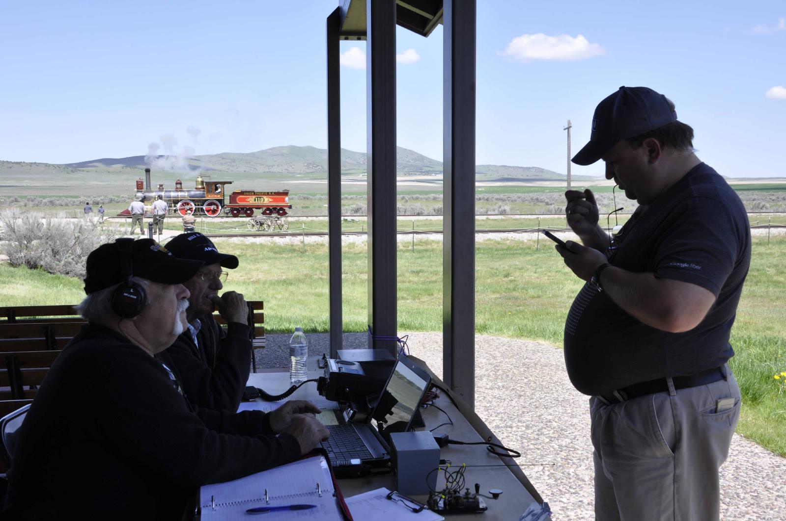 Golden Spike Special Event Station (W7G) - May 2017 — photograph 40