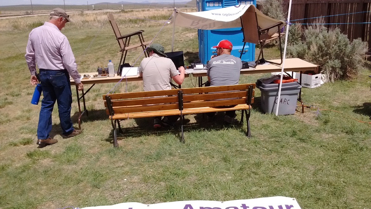 Golden Spike Special Event Station (W7G) - May 2018 — photograph 15