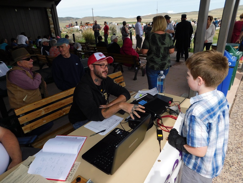 Golden Spike Special Event Station (W7G) - May 2018 — photograph 18