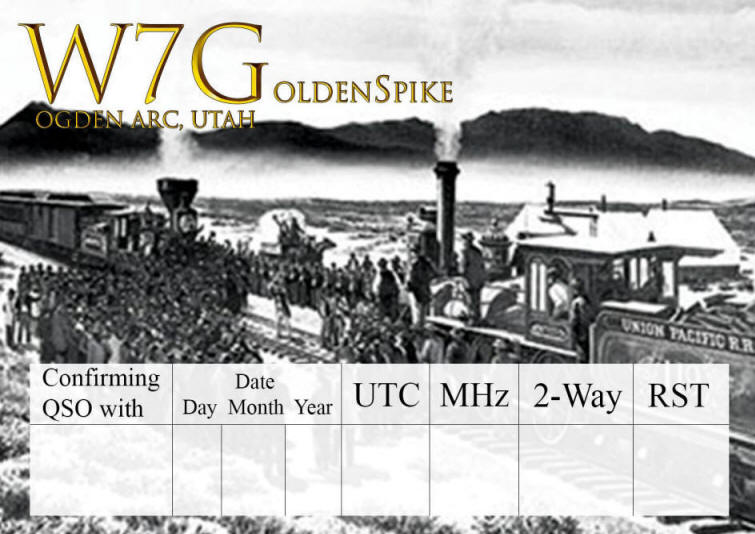 Golden Spike Special Event Station (W7G) - May 2024 — photograph 7