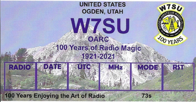 OARC HF Centennial Celebration Special Event (W7SU/100) - May 2021 — photograph 13